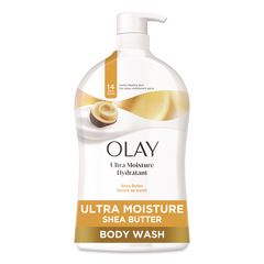 Ultra Moisture Body Wash, Shea Butter Scent, 33 oz Pump Bottle