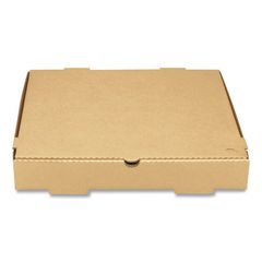 Corrugated Pizza Box, 14 x 14 x 2, Kraft, Cardboard, 50/Carton