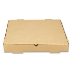 Corrugated Pizza Box, 16 x 16 x 2, Kraft, Cardboard, 50/Carton