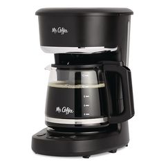 12-Cup Programmable Coffee Maker, Stainless Steel/Black