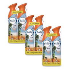 AIR, Hawaiian Aloha, 8.1 oz Aerosol Spray, 2/Pack, 3 Packs/Carton