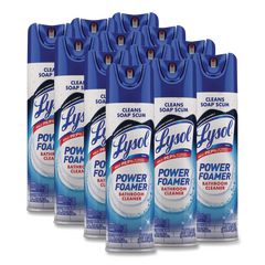 Power Foam Bathroom Cleaner, Unscented, 24 oz Aerosol Spray, 12/Carton