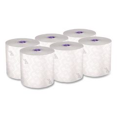 Essential High Capacity Hard Roll Towel, 1-Ply, 8" x 950 ft, White, 6 Rolls/Carton