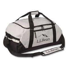 Adventure 27" Polyester Travel Duffel, 27 x 15 x 12.5, Heather Gray Diamond