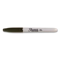 Fine Tip Permanent Marker, Bullet Tip, Black