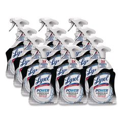 Power Limescale Remover, Atlantic Fresh Scent, 32 oz Trigger Spray Bottle, 12/Carton