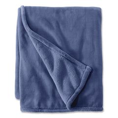 Wicked Plush Throw, 50 x 60, Deep Blue