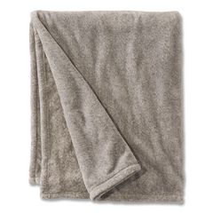 Wicked Plush Throw, 50 x 60, Charcoal Gray Heather