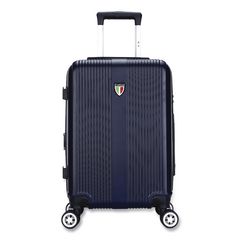 TESORO Hardside Carry-On Spinner Suitcase, 13.7 x 7.6 x 22.8, Blue