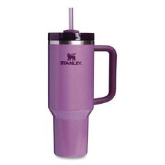 Quencher H2.0 Flowstate Stainless Steel Double Wall Insulated Tumbler, 40 oz, Hammertone Lilac