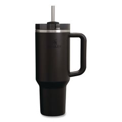 Quencher H2.0 Flowstate Stainless Steel Double Wall Insulated Tumbler, 40 oz, Black