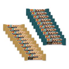 Thins Dark Chocolate Nuts and Sea Salt/Caramel Almond and Sea Salt Variety Pack, 0.74 oz Bar, 20/Box