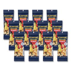 Salted Peanuts, 1.75 oz Pack, 12/Box