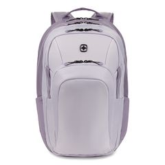 Adventure Laptop Backpack, Fits Devices Up to 16", 12.5 x 7.5 x 18.5, Lavender