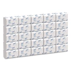 Essential Low Wet Strength Multi-Fold Towels, 1-Ply, 9.4 x 12.4, White, 175/Pack, 25 Packs/Carton