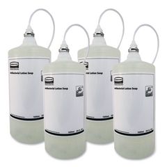 One Shot Antibacterial Enriched Lotion Soap Refill, Unscented, 1,600 Ml, 4/carton