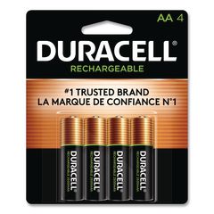Rechargeable Staycharged Nimh Batteries, Aa, 4/pack