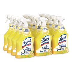 Ready-to-Use All-Purpose Cleaner, Lemon Breeze Scent, 32 oz Spray Bottle, 12/Carton
