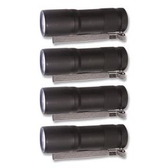 UV/Black Light, VeriClean, 3 AAA Batteries (Sold Separately), Black, 4/Carton