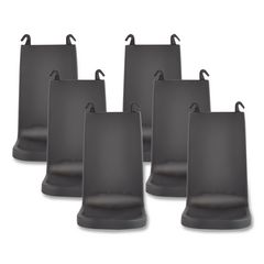 IntelliCare Dispenser Drip Tray, 8.58 x 7.32 x 12.44, Black, 6/Carton