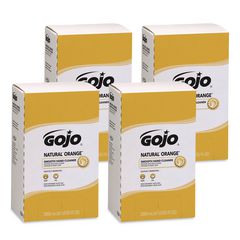 NATURAL ORANGE Smooth Hand Cleaner, Refill for GOJO PRO TDX Push-Style Dispenser, Citrus Scent, 2,000 mL, 4/Carton