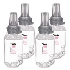 Clear and Mild Foam Handwash Refill, For ADX-7 Dispenser, Fragrance-Free, 700 mL, 4/Carton