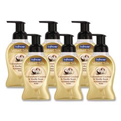 Velvet Silk Foaming Liquid Hand Soap, Coconut, 9 oz, 6/Carton