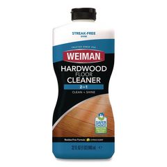Hardwood Floor Cleaner, Unscented, 32 oz Squeeze Bottle, 6/Carton