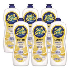 All Purpose Surface Cleanser, Commercial, Lemon Scent, 36 oz Bottle, 6/Carton