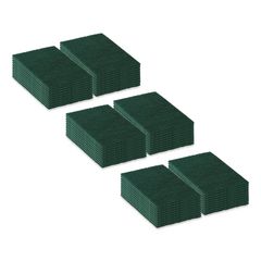 90-96 Medium Duty Hand Cleaning Pad, 6" x 9", Green, 20/Pack, 3 Packs/Carton