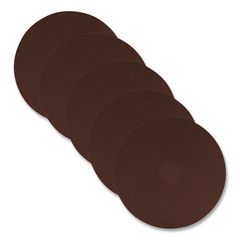 Stripping Pad, 20" Diameter, Burgundy, 5/Carton