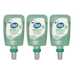 Basics Hypoallergenic Foaming Hand Soap Refill for FIT X1 Manual Dispenser, Fresh Floral Scent, 1 L, 3/Carton