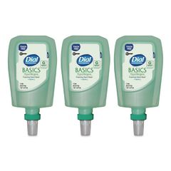 Basics Hypoallergenic Foaming Hand Wash Refill for FIT X2 Touch Free Dispenser, Fresh Floral Scent, 1 L, 3/Carton