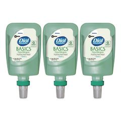 Basics Hypoallergenic Foaming Hand Wash Refill for FIT X2 Manual Dispenser, Fresh Floral Scent, 1.2 L, 3/Carton