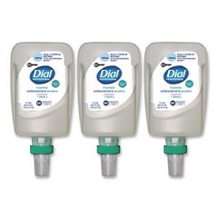 Antibacterial and Sensitive Foaming Hand Wash Refill for FIT X2 Manual Dispensers, Fragrance-Free, 1.2 L, 3/Carton