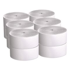 Essential Coreless JRT, Septic Safe, 1-Ply, 3.75" x 2,300 ft, White, 12 Rolls/Carton