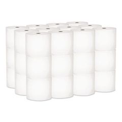 Essential Small Core High-Capacity Standard Roll Toilet Paper, 1-Ply, White, 2,200 Sheets/Roll, 36 Rolls/Carton