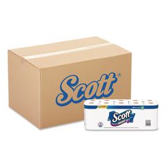 1000 Bathroom Tissue, Septic Safe, 1-Ply, White, 1,000 Sheets/Roll, 20 Rolls/Pack, 2 Packs/Carton