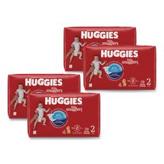 Little Snugglers Baby Diapers, Size 2, 12 lbs to 18 lbs, Disney Design, 29 Diapers/Pack, 4 Packs/Carton