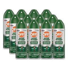 Deep Woods Insect Repellent, 6 oz Aerosol Spray, 12/Carton