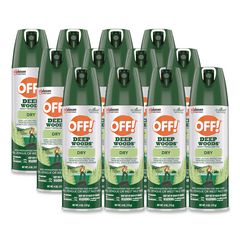 Deep Woods Dry Insect Repellent, 4 oz Aerosol Spray, 12/Carton