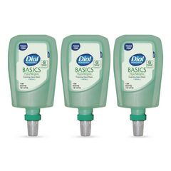 Basics Hypoallergenic Foaming Hand Wash Refill for FIT Touch Free Dispenser, Fresh Floral Scent, 1 L, 3/Carton
