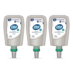 Antibacterial and Sensitive Foaming Hand Wash Refill for FIT Touch Free Dispenser, Fragrance-Free, 1 L, 3/Carton