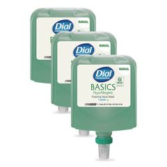 Basics Hypoallergenic Foaming Hand Wash Refill for 1700 Dispenser, Fresh Floral Scent, 1.7 L, 3/Carton