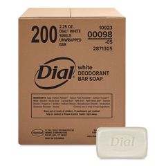 Antibacterial Deodorant Bar Soap, Clean Fresh Scent, 2.5 oz, 200/Carton