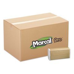 100% Recycled Folded Paper Towels, Multi-Fold, 1-Ply, 9.5 x 9.25, White, 250/Pack, 16 Packs/Carton