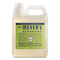 Clean Day Liquid Hand Soap Refill, Lemon Scent, 33 oz, 6/Carton