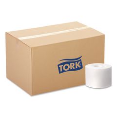 Premium Hand Towel Roll, Notched, 1-Ply, 7.5" x 600 ft, White, 720/Roll, 6 Rolls/Carton