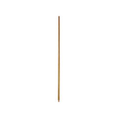 Wood Threaded-Tip Broom/Sweep Handle, 0.94" dia x 60", Natural