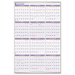 Recycled Yearly Wall Calendar, 24